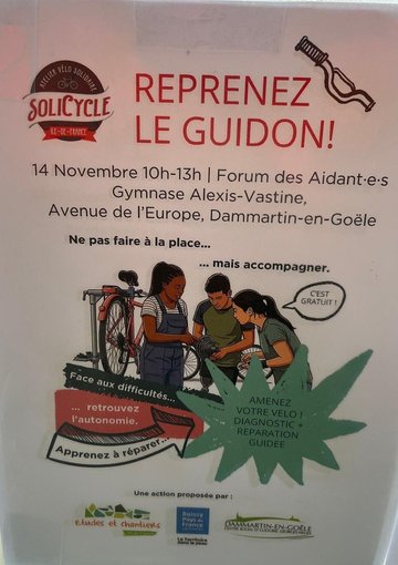 Atelier co réparation vélos