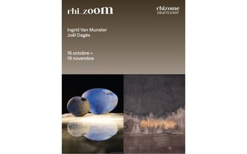 Rhi-ZOOM #2 : exposition Ingrid Van Munster et Joël Dagès