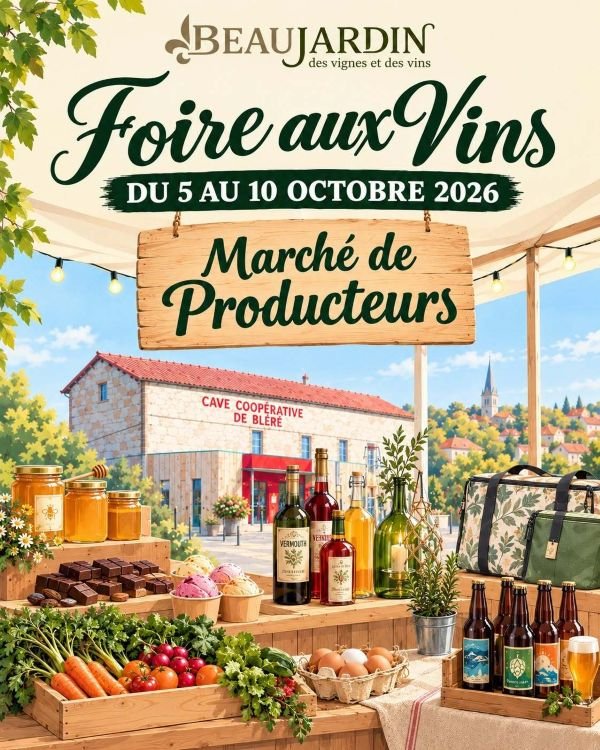 Foire aux Vins - Marché des Producteurs - Cave Coopérative Beaujardin