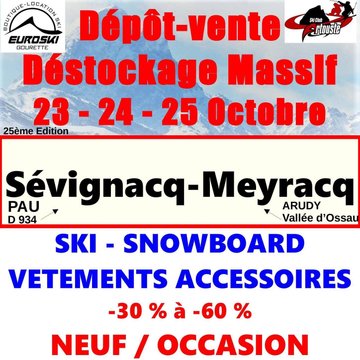 Dépôt Vente - Déstockage Massif - Ski Snowboard Vêtements Accessoires