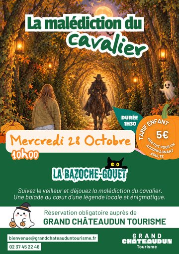 Animation enfant pour Halloween - "La malédiction du cavalier"