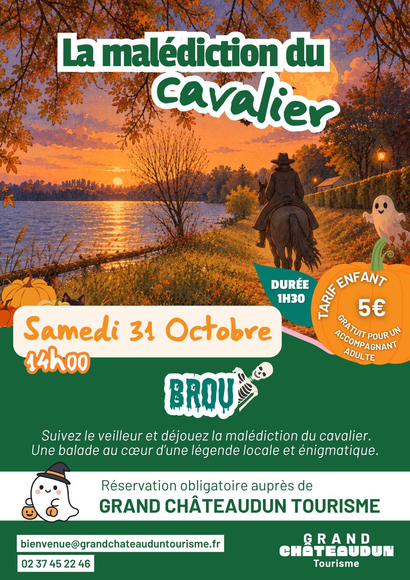 Animation enfant pour Halloween - "La malédiction du cavalier"