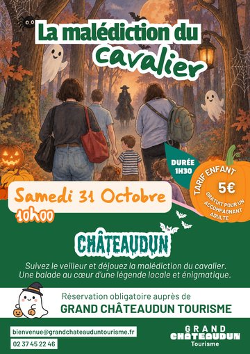 Animation enfant pour Halloween - "La malédiction du cavalier"