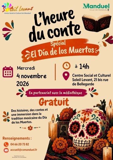 L'heure du conte El dia de los muertos