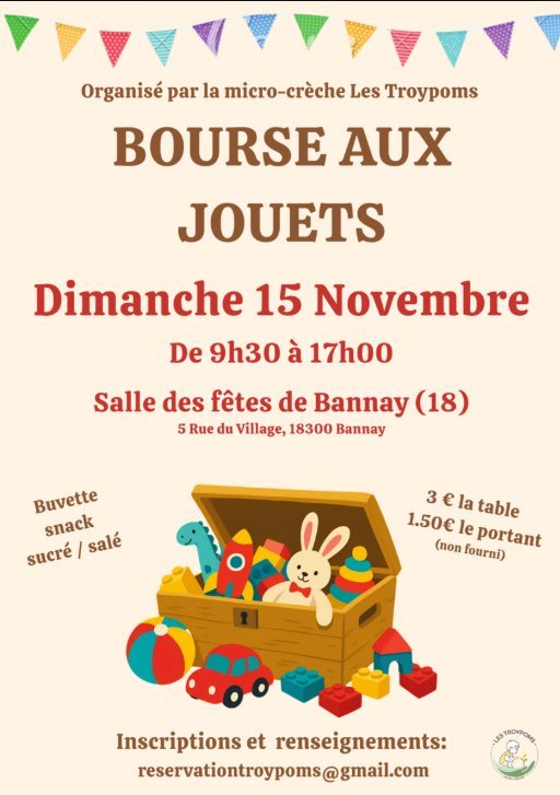 Bourse aux jouets