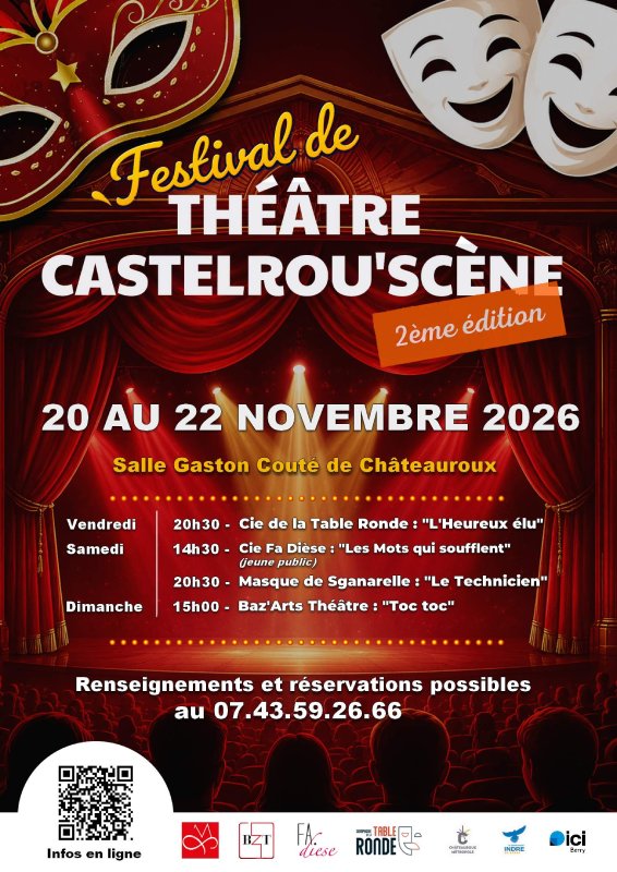 2e édition du festival de théâtre Les Castelrou’scène