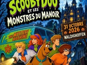 Soirée Halloween - Scoobydoo et les monstres du manoir