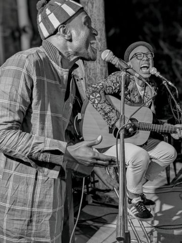 Paamath et Davy Kilembe en quintet