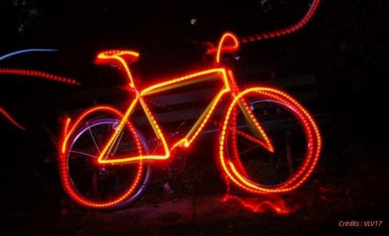 Balade à vélo nocturne à BAYEUX