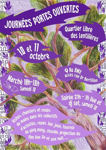 Bal Folk aux Portes Ouvertes du Quartier Libre des Lentillères