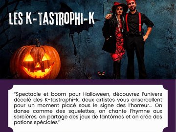 Spectacle et boom d'Halloween – Les K-tastrophi-K