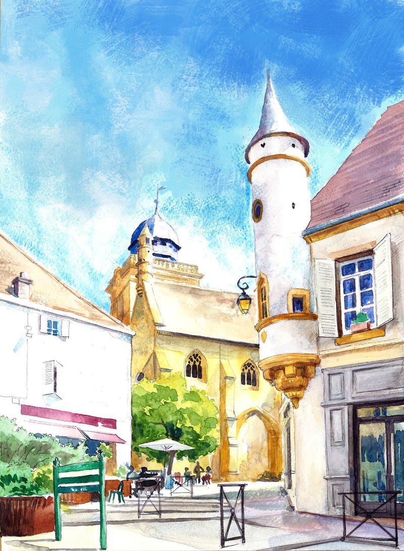 Atelier pour adultes : « Initiation à la perspective : dessiner  » et découverte exceptionnelle des combles du musée