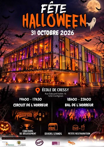 Halloween son circuit de l'horreur et son bal d'Enfer.