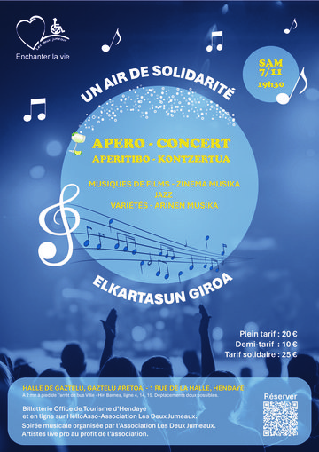 Apéro-concert - Un air de solidarité