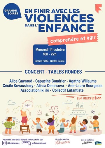 Grande soirée Enfance – En finir avec les violences dans l'enfance. Comprendre et agir