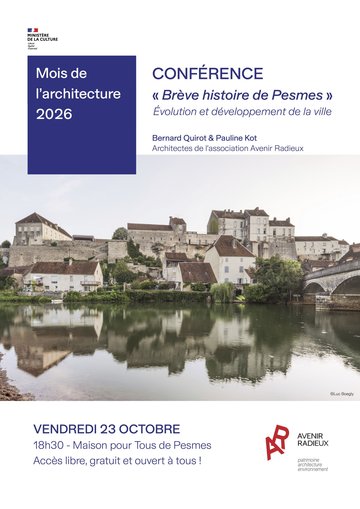 Conférence « Brève histoire de Pesmes » par Bernard Quirot