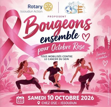 Bougeons ensemble pour Octobre Rose
