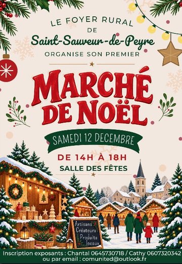 MARCHÉ DE NOËL DE SAINT-SAUVEUR-DE-PEYRE