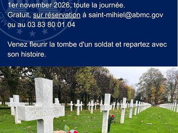 Toussaint au cimetière américain
