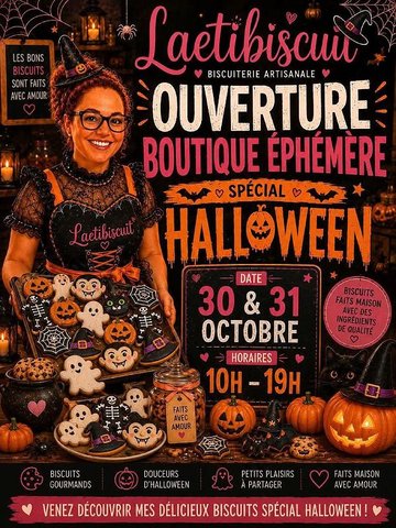 Boutique ephemère Laetibiscuit
