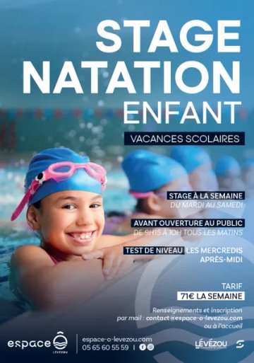 STAGE  Natation :  enfant