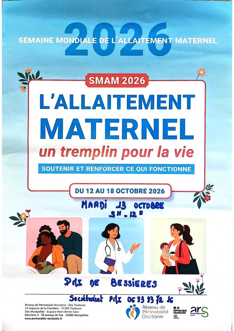 Semaine Mondiale de l'Allaitement Maternel 2026