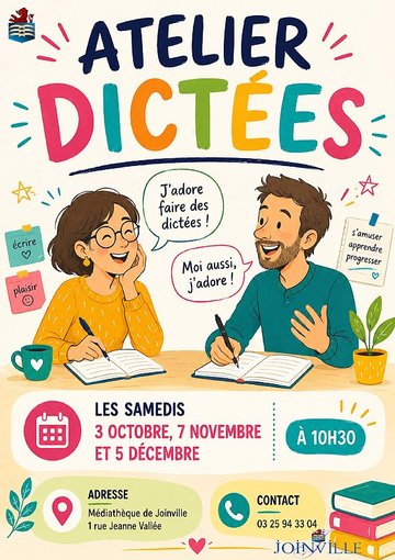 Atelier dictée