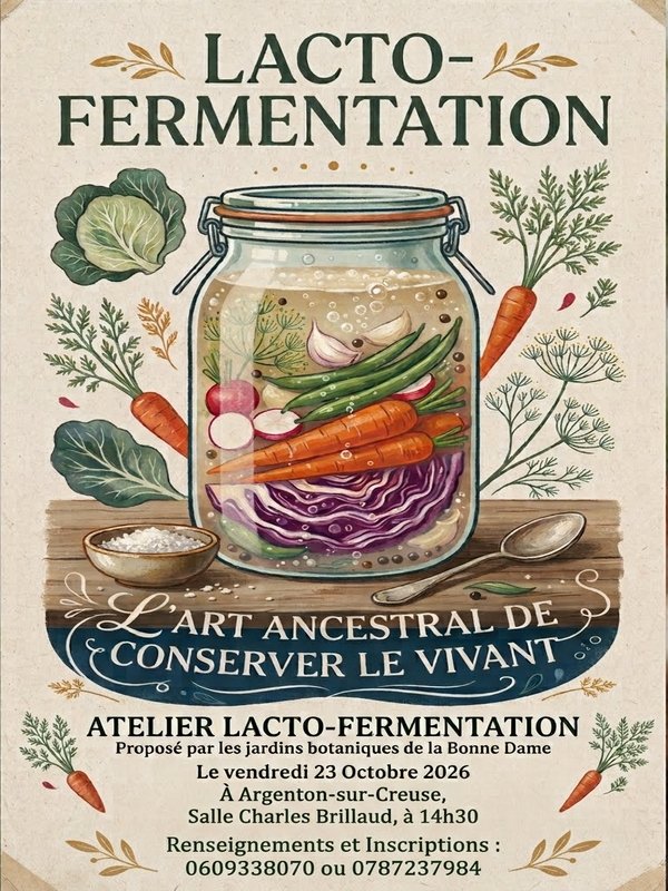 Atelier Lacto fermentation
