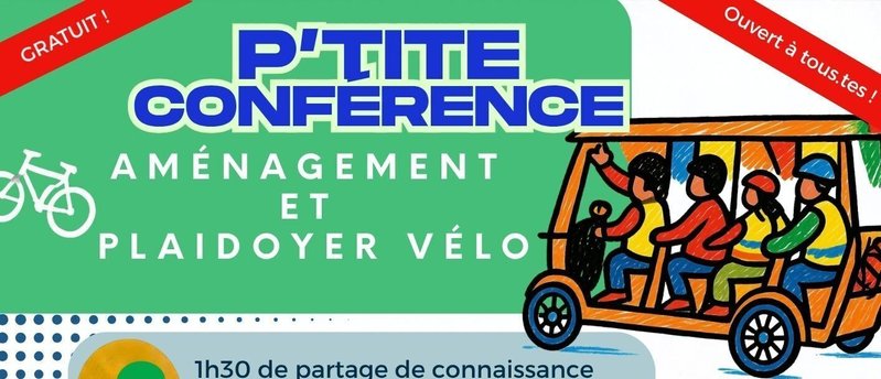 P'tite conférence "Aménagement et plaidoyer vélo" - Senlis