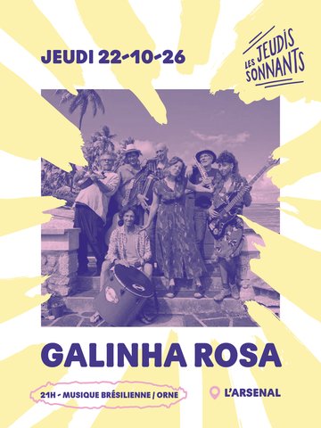 Les Jeudis Sonnants - Galinha Rosa