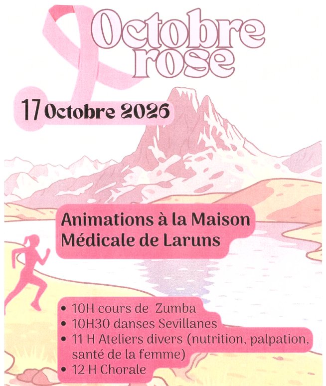 Octobre rose : Animations
