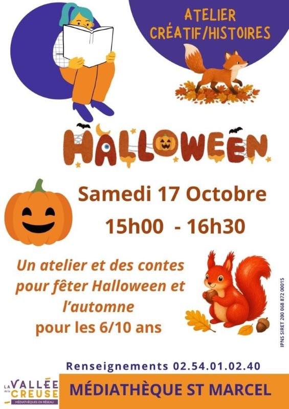 Atelier et contes "Halloween"