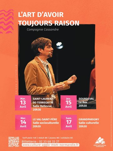 Saison Culturelle > Théâtre "L'art d'avoir toujours raison"