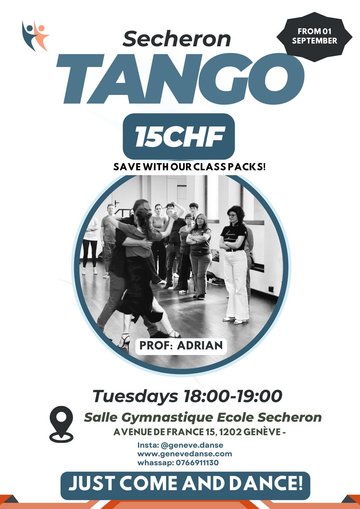 Cours Tango Argentin niv. debutant