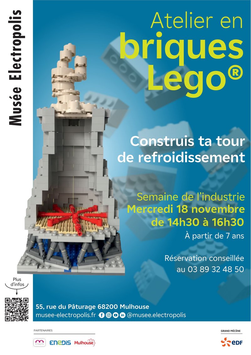 Atelier LEGO® « le nucléaire en briques » - Semaine de l’Industrie