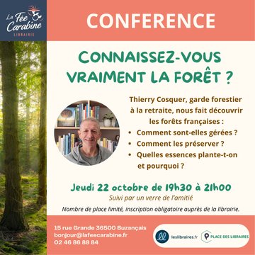 Conférence : Connaissez-vous vraiment la forêt ?