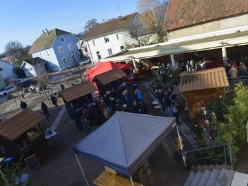Au p'tit marché de Noël