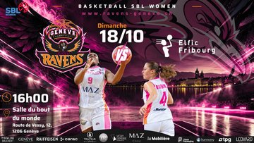 Ravens de Genève contre Fribourg - SBL Women league