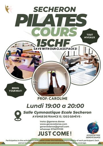 PILATES - 15frs - Sécheron
