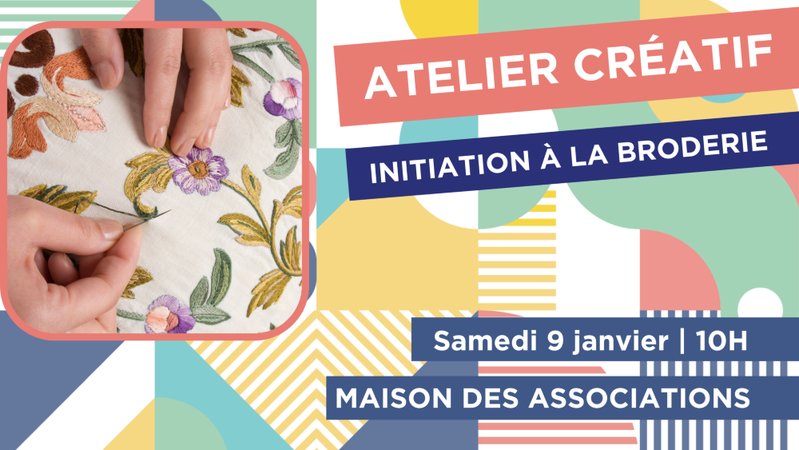 Initiation à la broderie traditionnelle