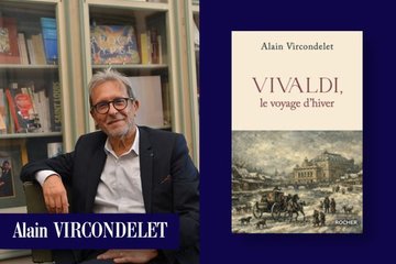 Alain VIRCONDELET : Vivaldi, le voyage d’hiver (Le Rocher)
