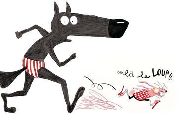 Le loup en slip