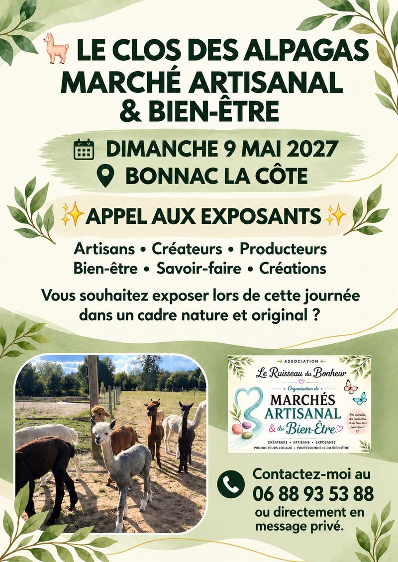 Marché artisanal et de Bien-être