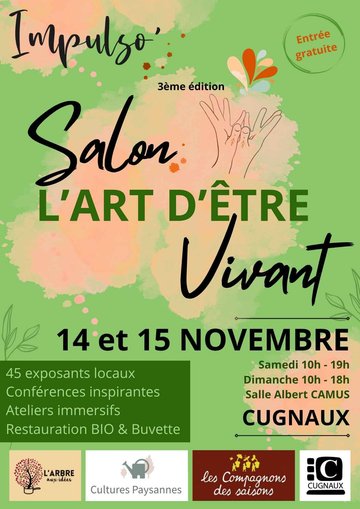 Troisième édition du salon L'Art d'Être Vivant