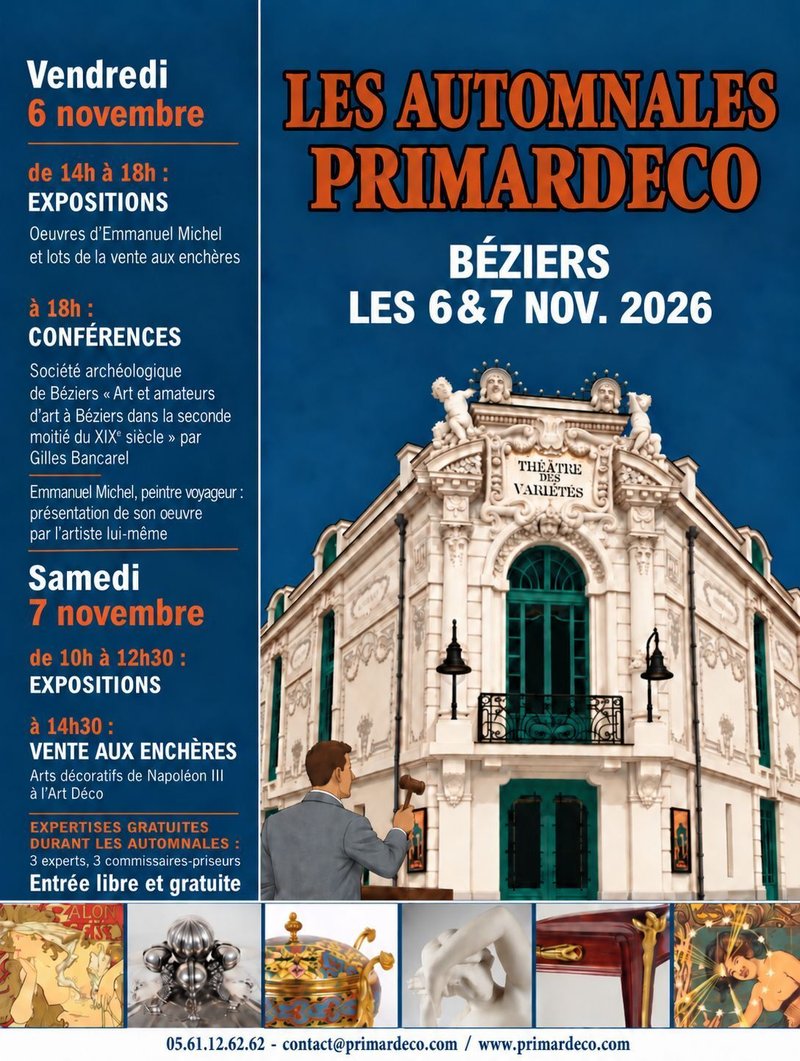 « Les Automnales 2026 » : A Béziers, les enchères montent sur scène