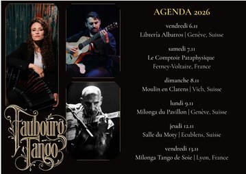 Concert "Faubourg Tango" trio
