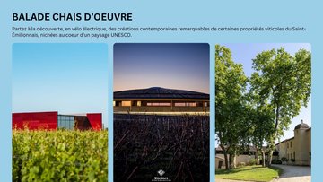 BALADE « CHAIS D’ŒUVRE » : l’architecture contemporaine au cœur du vignoble !
