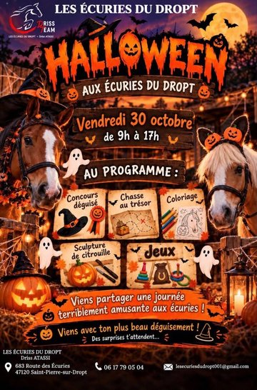 Stage d'Halloween