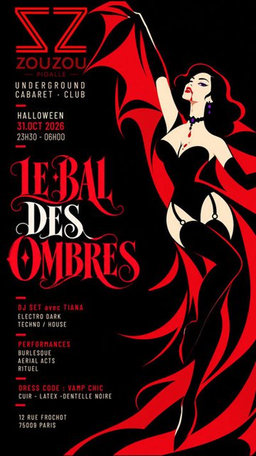 Le Bal Des Ombres Halloween Party