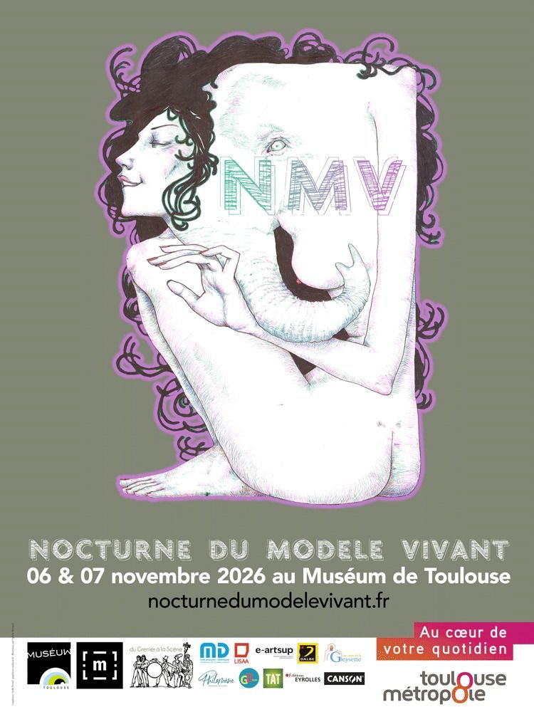 La Nocturne du Modèle Vivant : plus de 600 dessinateurs attendus au Muséum de Toulouse les 6 et 7 novembre